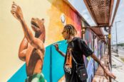 Sur les murs de Cotonou, des graffeurs peignent le nouveau Bénin et ses trésors￼￼￼￼￼￼￼￼